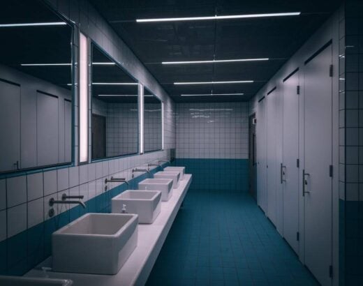 Designing Restrooms for Buildings Where Everything Is Being Looked At